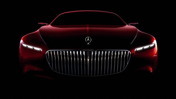 Wallpaper Maybach, Vision, Mercedes, Coupe