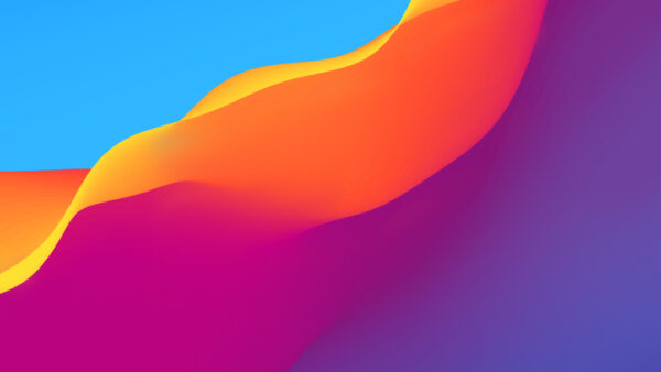 Wallpaper Play, Honor, Stock, Gradient, Waves, Colorful