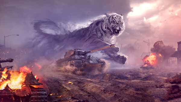 Wallpaper Tanks, World, Fan, Art