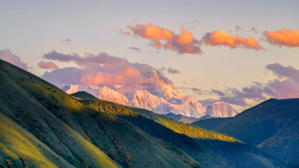 Wallpaper Mountain, Landscape, Day, Sunny