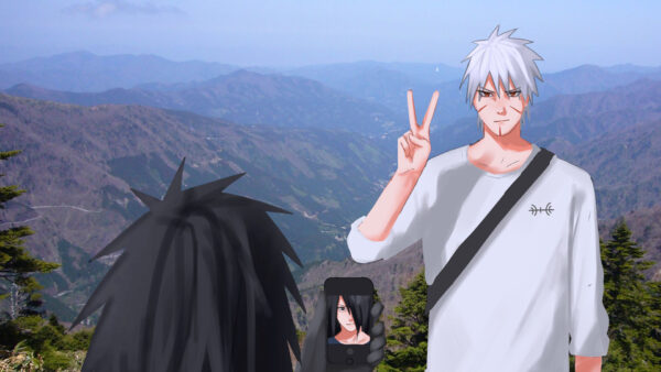 Wallpaper Background, Itachi, Anime, Naruto, Uchiha, Desktop, Mountains, With