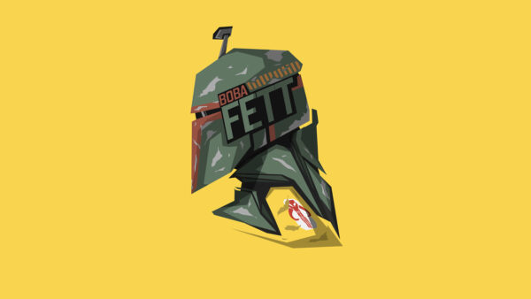 Wallpaper Background, Mask, Fett, Desktop, Yellow, Boba