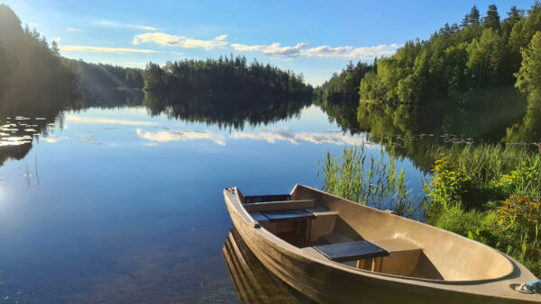 Wallpaper And, Boat, Desktop, Nature, Body, Mobile, Lake, Reflection, Trees, Water