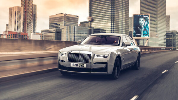 Wallpaper Rolls-Royce, Ghost, 2021, Desktop, Cars