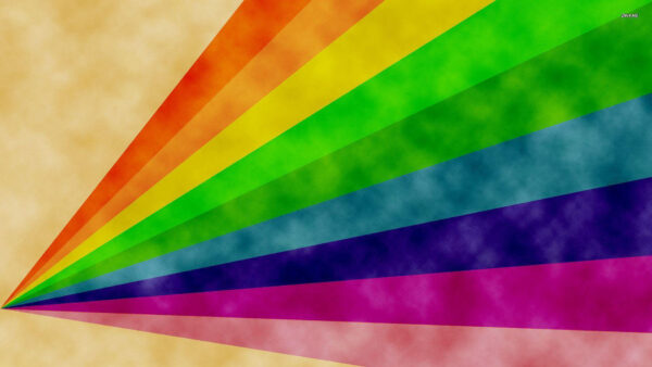 Wallpaper Rainbow, Abstract, Desktop