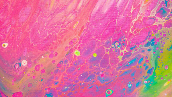 Wallpaper Pink, Stains, Abstract, Desktop, Liquid, Paint, Blue, Green