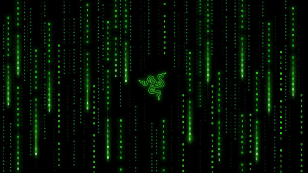Wallpaper Razer, Green, Technology, Logo