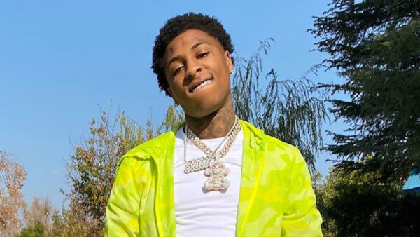 Wallpaper Green, Overcoat, Sky, Blue, White, Background, T-Shirt, Wearing, NBA, Standing, Youngboy, And