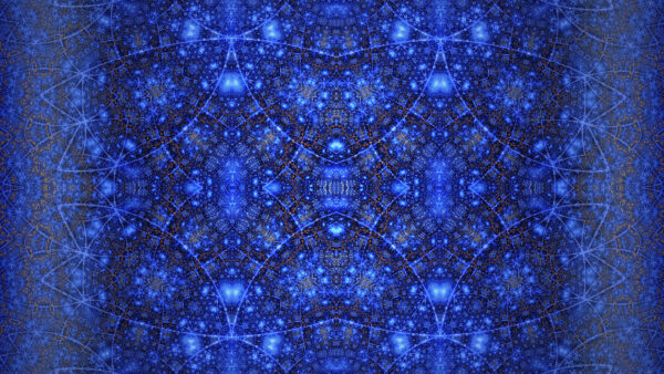 Wallpaper Desktop, Pattern, Abstract, Fractal, Mobile, Blue, Abstraction, Glare