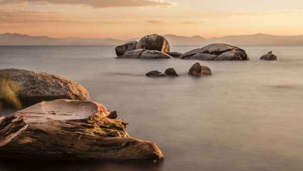 Wallpaper Landscape, Water, Mountains, Sea, Nature, View, Rocks, And