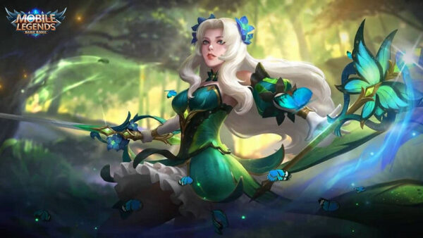 Wallpaper Legends, Mobile, Goddess, Skin, Odette’s, Butterfly