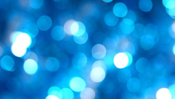 Wallpaper Girly, Blue, Dots, Bokeh, White