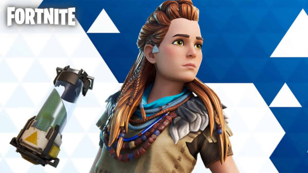 Wallpaper Horizon, Fortnite, Skin, Aloy