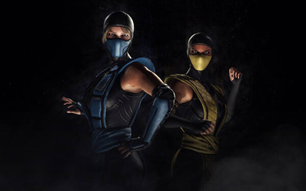 Wallpaper Zero, Scorpion, Mortal, Sub, Kosplay, Kombat