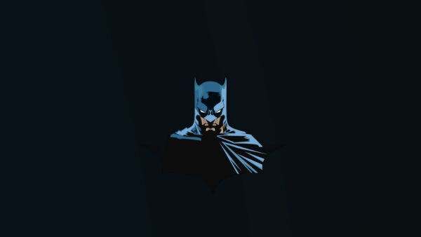 Wallpaper Black, Dark, Batman, Minimal