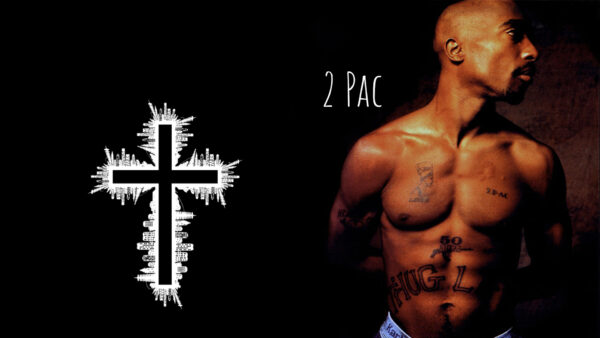 Wallpaper Tupac, Facing, Desktop, Music, One, Beside, 2Pac, Side, Symbol, Cross