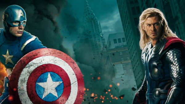 Wallpaper Thor, Evans, Avengers, Superhero, Captain, Hemsworth, The, Chris, America