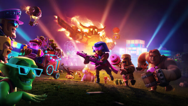Wallpaper Giant, Ram, Clans, Clash, Ghost, Ice, Royal, Pumpkin, Party, Wizard, Primo, Barrel, Battle, Skeleton, Barbarian