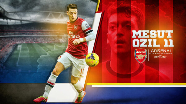 Wallpaper Arsenal, Ozil, F.C, Mesut