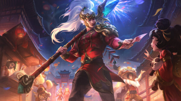 Wallpaper Zhao, Legends, League, Xin