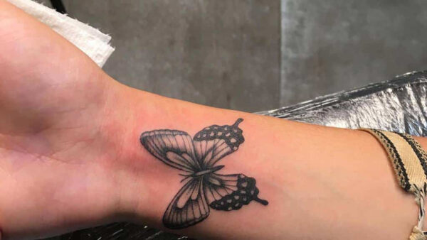 Wallpaper Tattoo, For, Black, Butterfly, Tattoos, Women