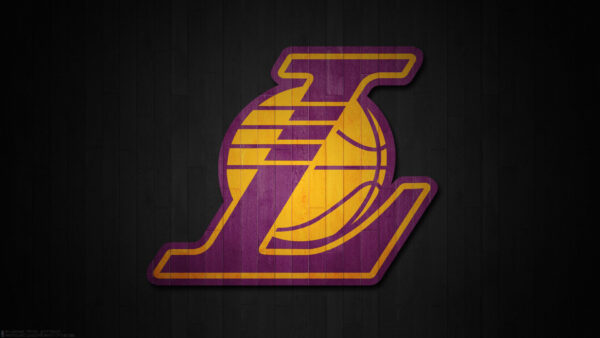 Wallpaper Sports, Desktop, Lakers, Basketball, Black, Background, Logo