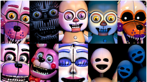 Wallpaper FNAF, Desktop, Babe, Location, Five, Baby, Sister, Ballora, Circus, Freddy’s, Nights