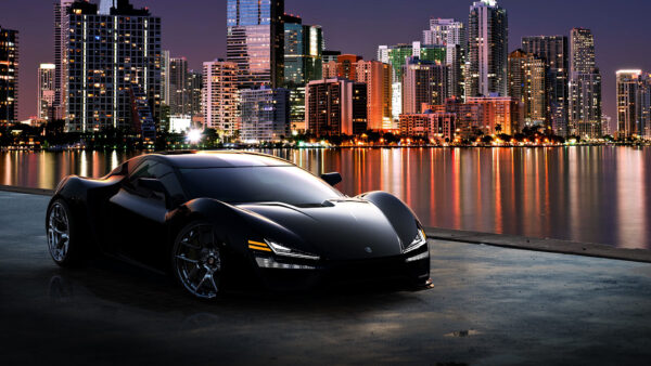 Wallpaper Trion, Desktop, Car, Black, Sport, Cars, Nemesis, City