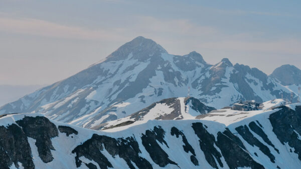 Wallpaper Peak, Desktop, Covered, Snow, White, Mobile, Nature, Mountains