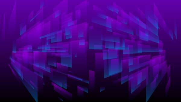 Wallpaper Abstract, Violet, Shapes, Desktop, Blue