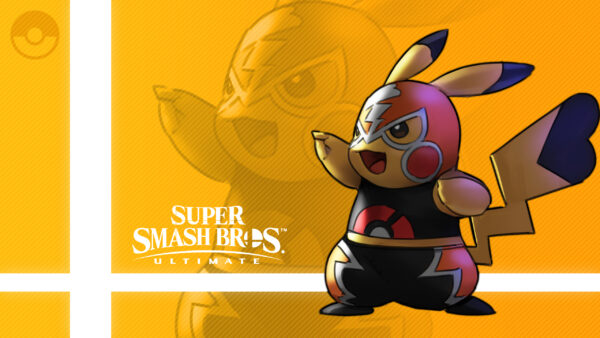 Wallpaper Super, Ultimate, Bros., Smash, Pikachu