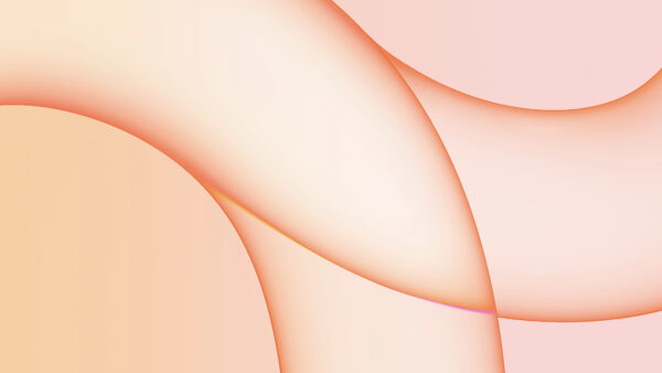 Wallpaper Light, Lines, Abstraction, Orange, Apple, Abstract, Pink, Inc.