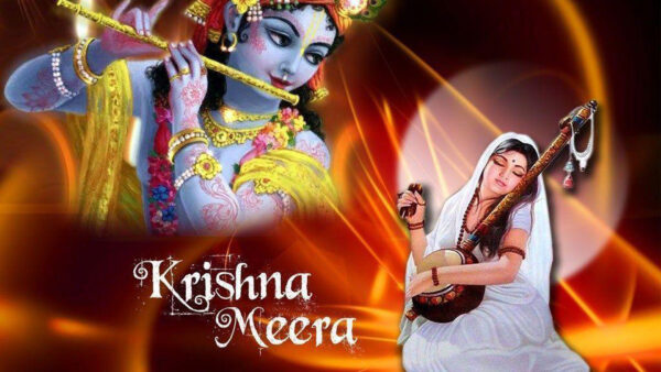 Wallpaper Krishna, Desktop, Meera