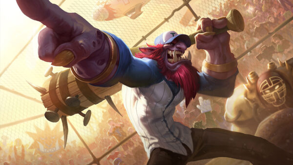 Wallpaper Trundle, League, Legends