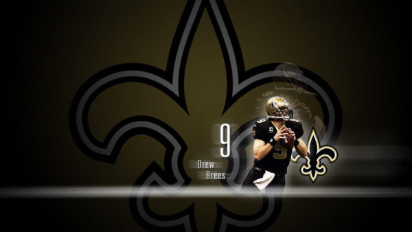 Wallpaper Brees, Number, Drew, Player