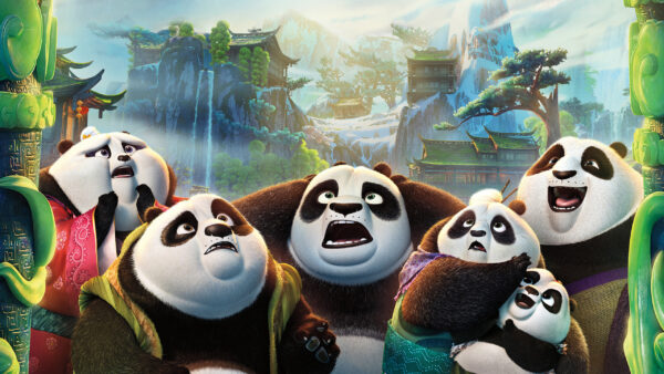 Wallpaper Panda, Kung, Family