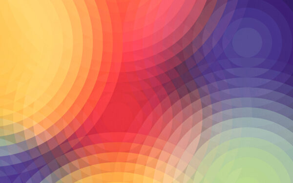 Wallpaper Colorful, Circles