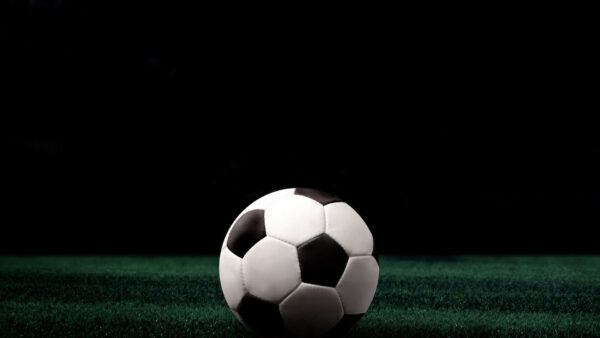 Wallpaper Black, Grass, Background, Football, Green, Desktop, White