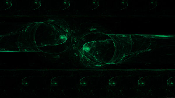 Wallpaper Abstract, Desktop, Abstraction, Green, Nuyube, Mobile