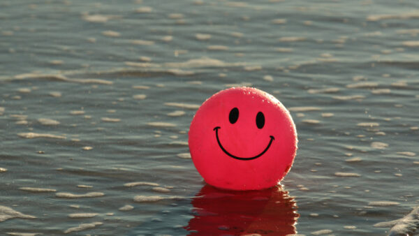 Wallpaper Water, Red, Smiley, Balloon, Emoji