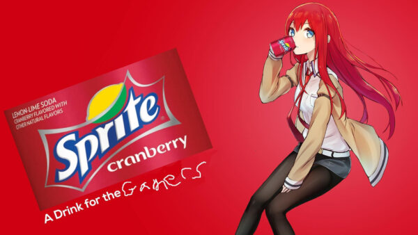 Wallpaper Girl, With, Desktop, Cranberry, Sprite