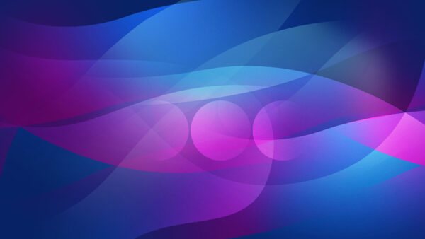 Wallpaper Pink, Abstract, Wave, Blue, Variegated