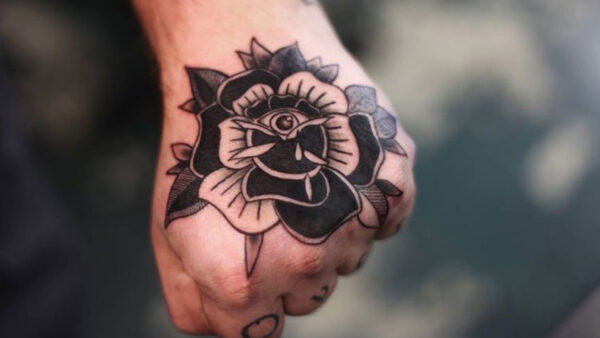 Wallpaper Rose, Men, Background, Blur, Tattoo, Flower, Hand, Women, For, And