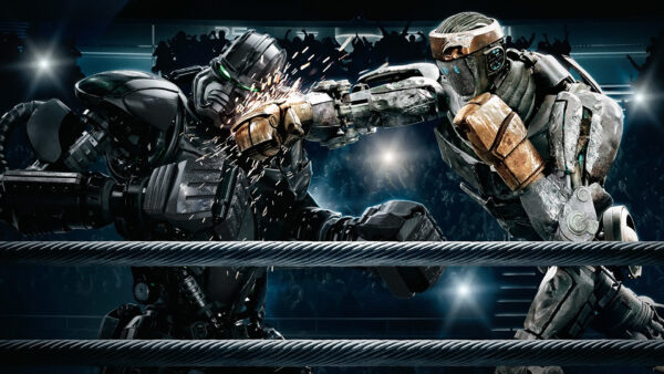 Wallpaper Steel, Robot, Real, Fight