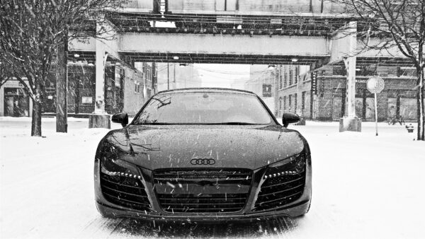 Wallpaper Snow, Audi