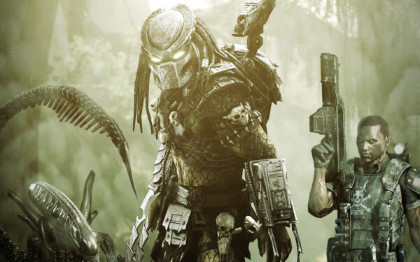 Wallpaper Game, Predator, Aliens