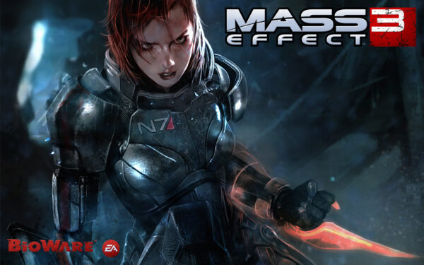 Wallpaper Shepard, Female, Effect, Mass