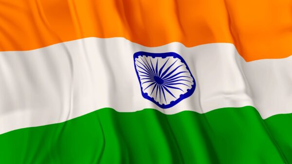 Wallpaper Flag, India