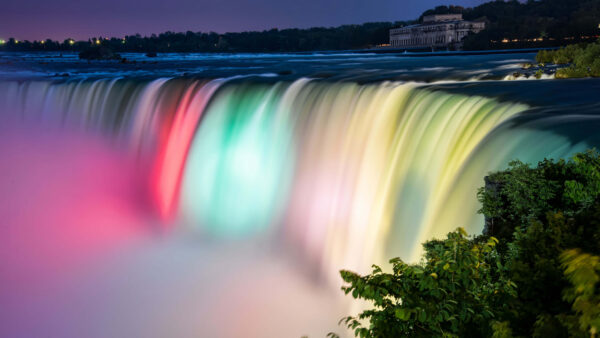Wallpaper Desktop, Falls, Mobile, Colorful, Nature, Niagara
