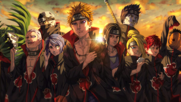Wallpaper Naruto, Akatsuki, Uchiha,, Obito